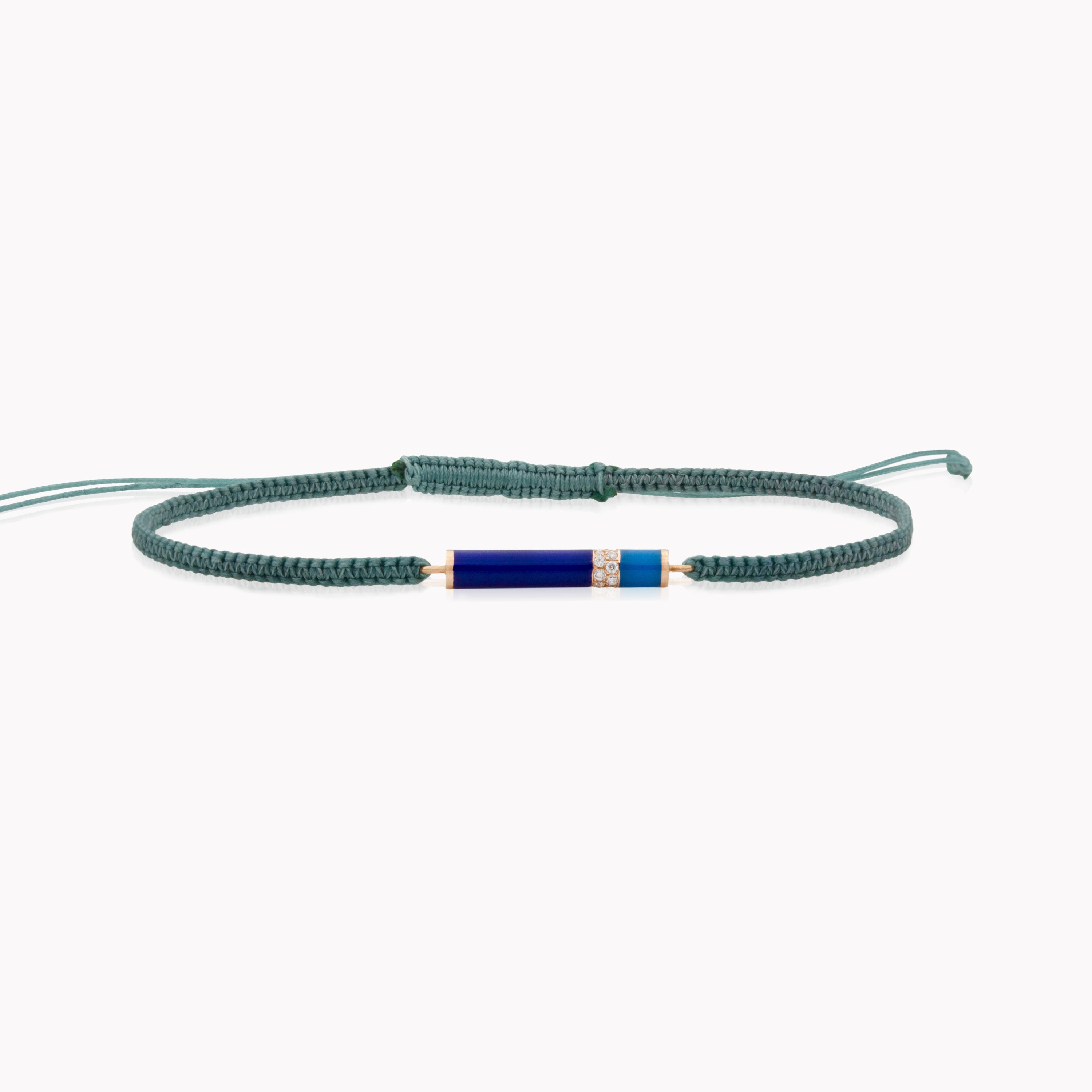 Gaudi Cylinder Corded Bracelet