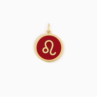 Leo Charm Enamel