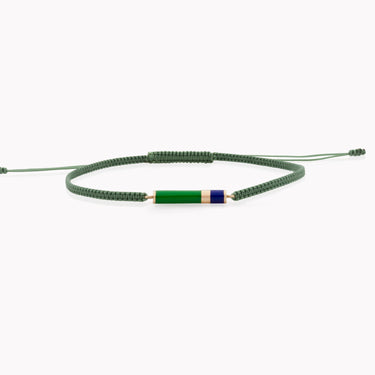 Gaudi Cylinder Corded Bracelet
