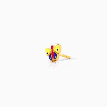 Kids Butterfly Earring with enamel