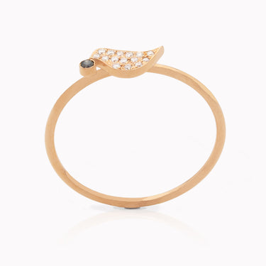 Bird Diamond Ring