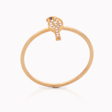 Bird Diamond Ring and a Black Diamond
