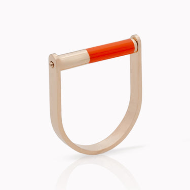 Gaudi Ring with Enamel