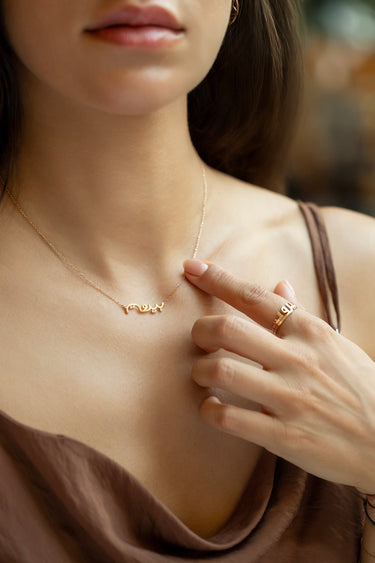 Beirut Necklace with Diamonds